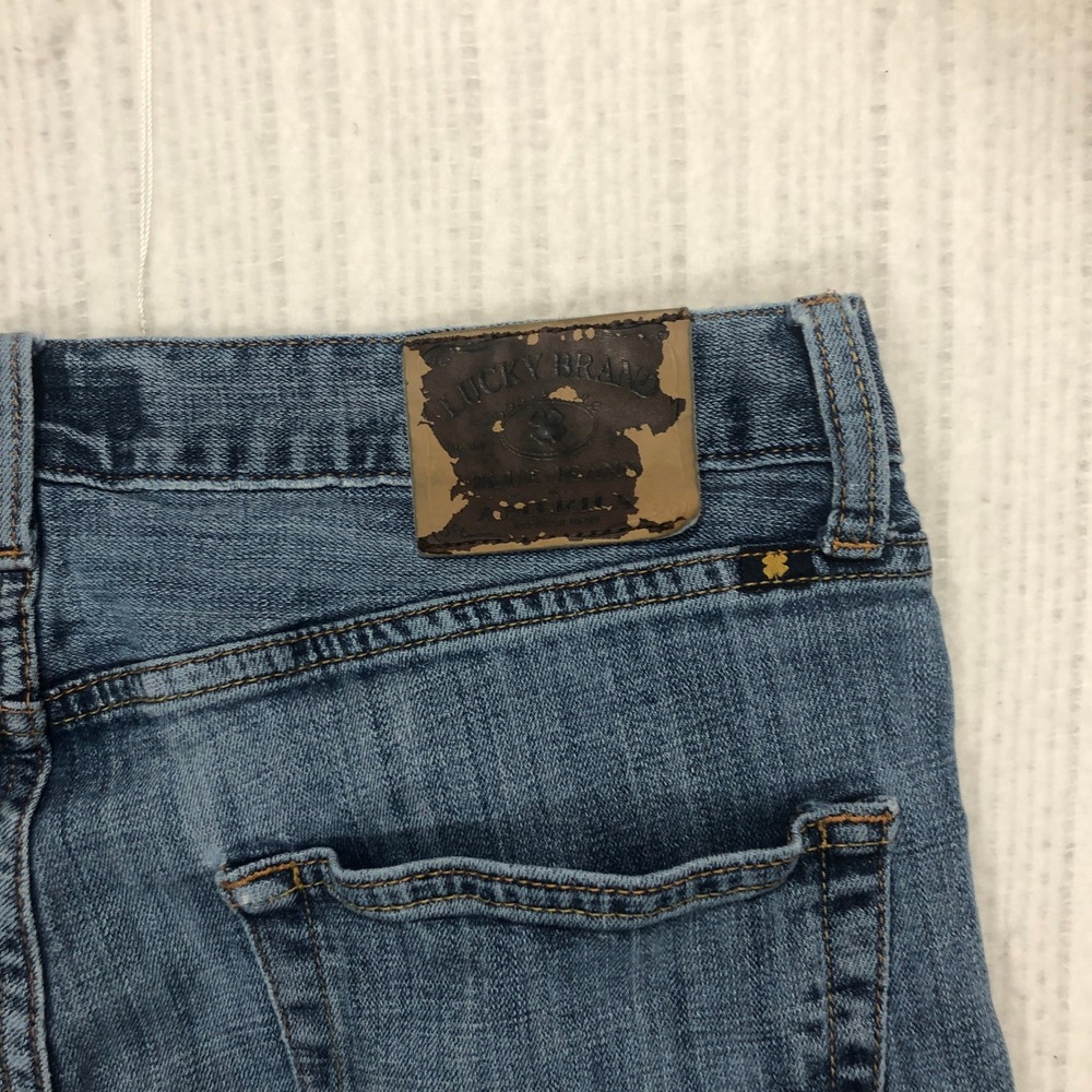 Lucky Brand 410 Athletic Fit Jeans Men's‎ 31x34 Blue Denim Read Description - Picture 8 of 10